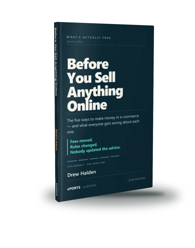 The book Before You Sell Anything Online